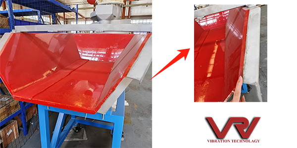 vibrating feeder trough