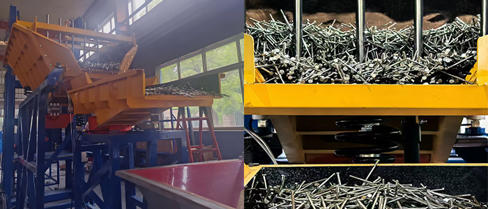 Industrial Vibrating feeder machine for fastener