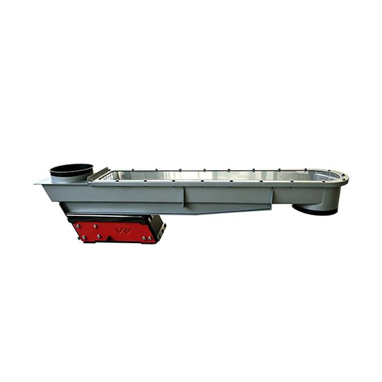 Compact electromagnetic vibratory feeder